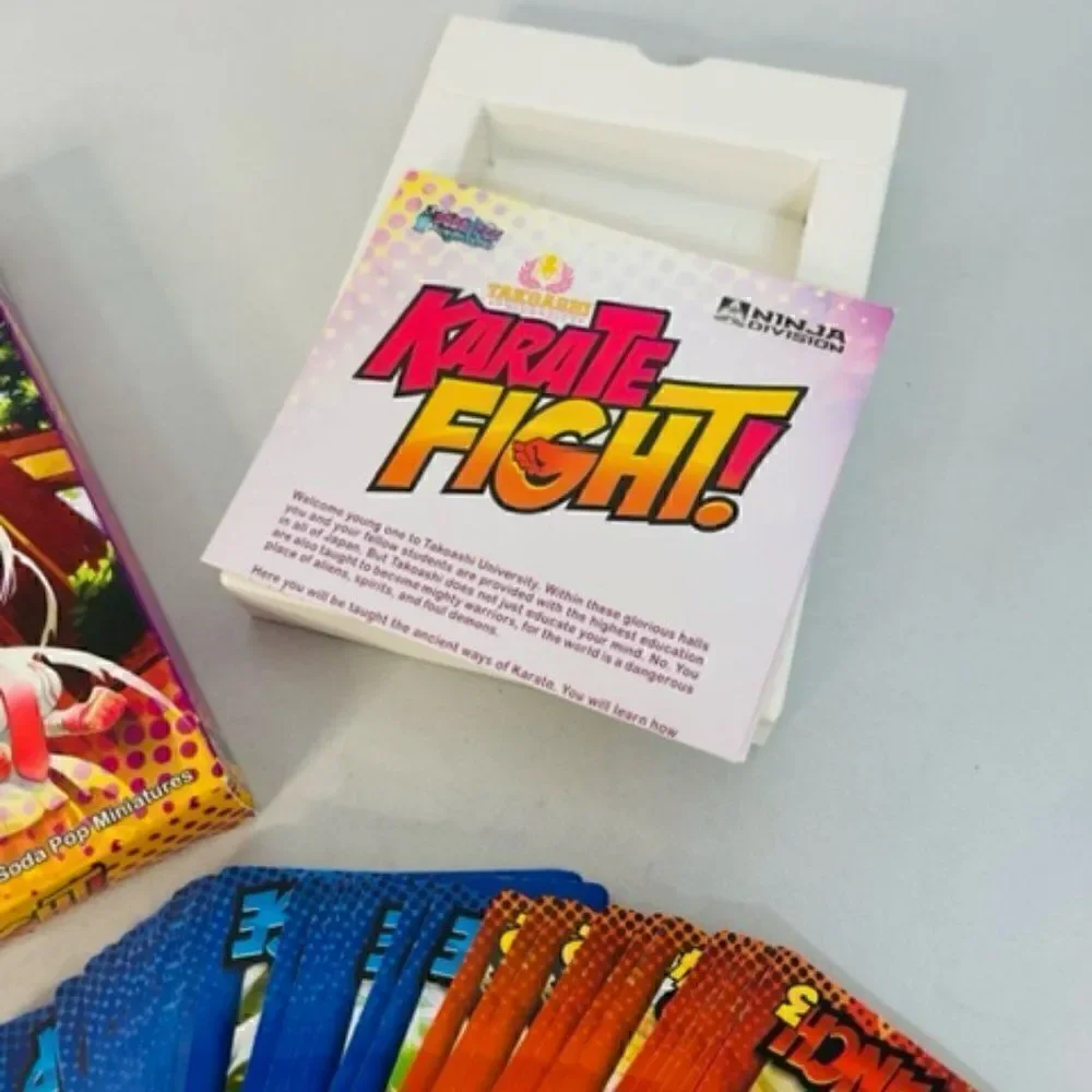 Karate Fight! Card Game Board Game FAST SHIP Excellent - never used.